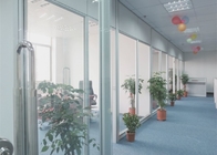 جدران مكتبية زجاجية مقسمات غرف زجاجية للمكتب