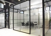 أقسام مكتب قابلة للفك للحائط الزجاجي المقاوم للضوضاء