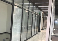 زجاج مقسى مزدوج الجدار الزجاجي لتصميم تقسيم الزجاج المكتبي