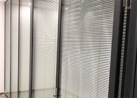 نظام تقسيم مكتب من الألومنيوم قابل للفك أثاث مكتبي زجاجي