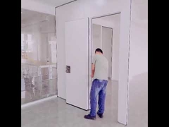 جدران الحائط المطوية المقاومة للنار تجارية مع مواد خشبية وألومنيوم