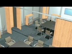 OEM ODM جدران الحائط المتحركة المرنة للغاية المنزلية المقسومات الغرفية العازلة للصوت