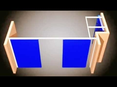 لوحات عرض الحائط الحائطية المتنقلة المعلقة