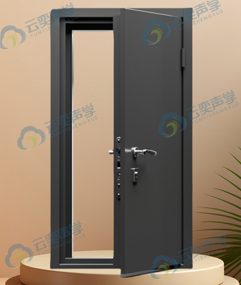 STC 40 + 3 DB باب مضاد للصوت للحفاظ على الخصوصية والراحة في المباني السكنية