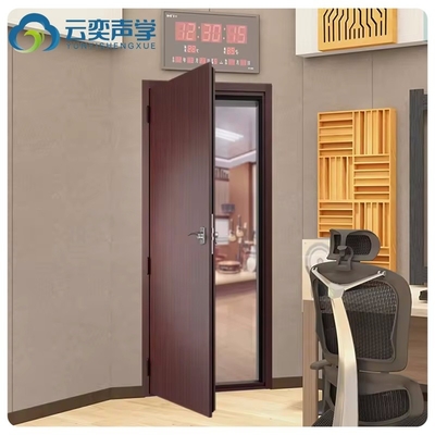 الباب المقاوم للصوت من الدرجة E0 لحماية البيئة H2200*W900*D120/245 مم