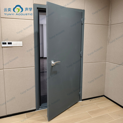 باب معدني كامل من الفولاذ لعزل الضوضاء 72mm 42 ± 3 dB باب معطّل للصوت