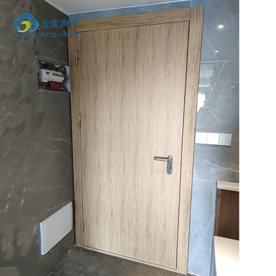 STC50dB الباب الصوتي 1 ساعة وقت النار عزل الضوضاء الباب العزل الصوتي التصميم غرفة البيانو الباب غرفة الطبول