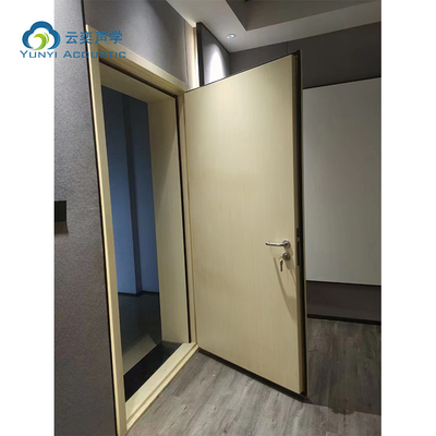 STC50dB الباب الصوتي 1 ساعة وقت النار عزل الضوضاء الباب العزل الصوتي التصميم غرفة البيانو الباب غرفة الطبول