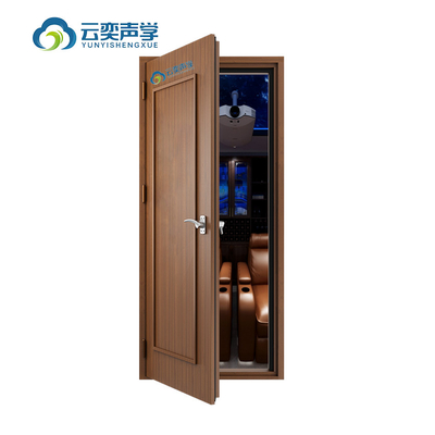 STC50dB الباب الصوتي 1 ساعة وقت النار عزل الضوضاء الباب العزل الصوتي التصميم غرفة البيانو الباب غرفة الطبول