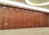 جدار التقسيم الخشبي القابل للطي سهل التركيب لغرفة الاجتماعات