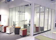 أقسام مكتب قابلة للفك للحائط الزجاجي المقاوم للضوضاء