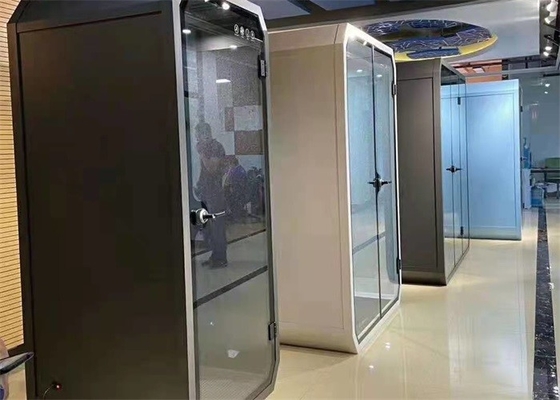 جراب اجتماع عازل للصوت متعدد الأحجام مع مادة الزجاج والألمنيوم